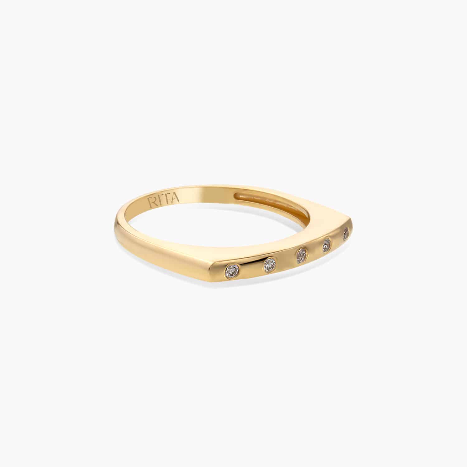 Diamond Band Ring