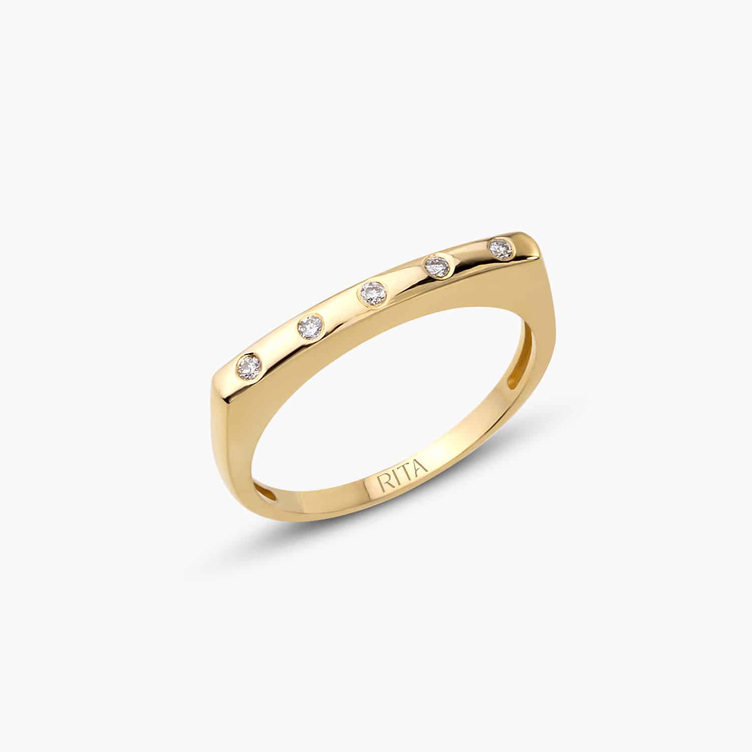 Diamond Band Ring