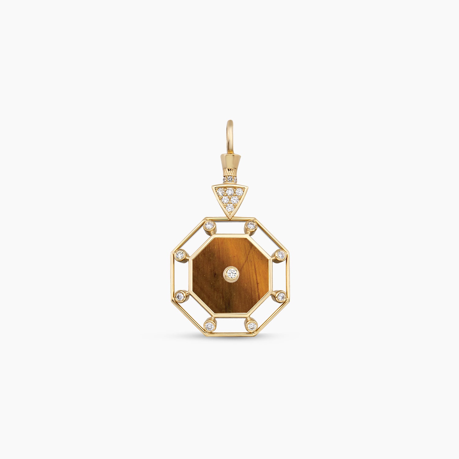 Tiger Eye Celeste Pendant