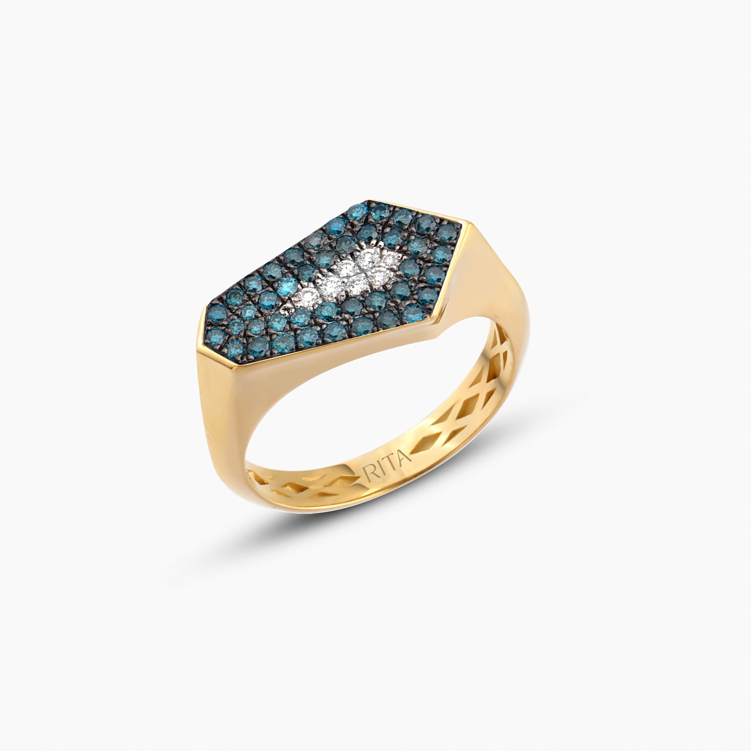 Blue Nova Ring