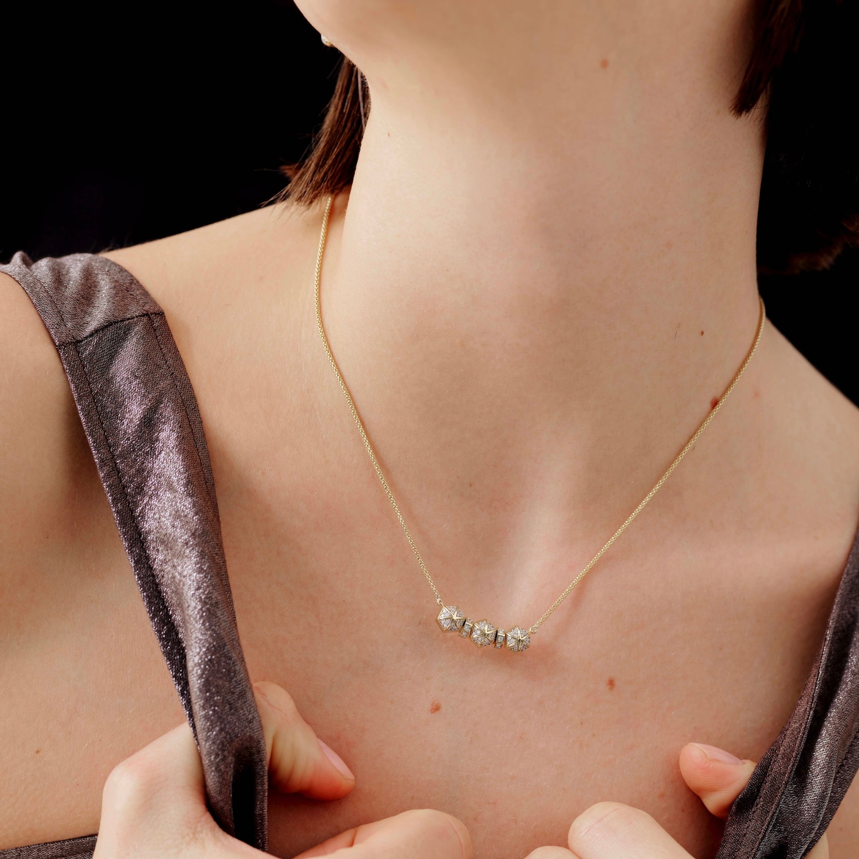 Cleo Trio Necklace