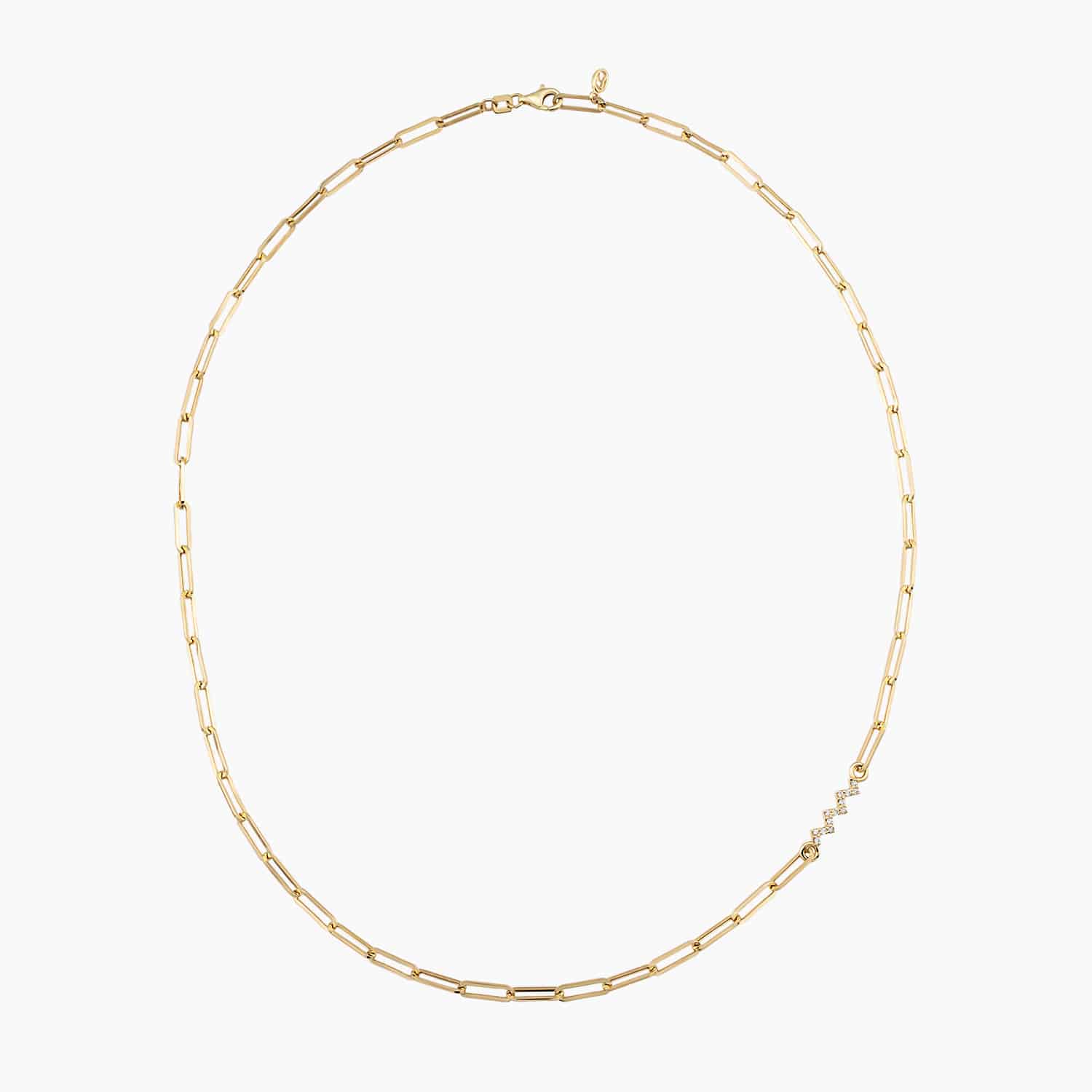 Zigzag Link Chain