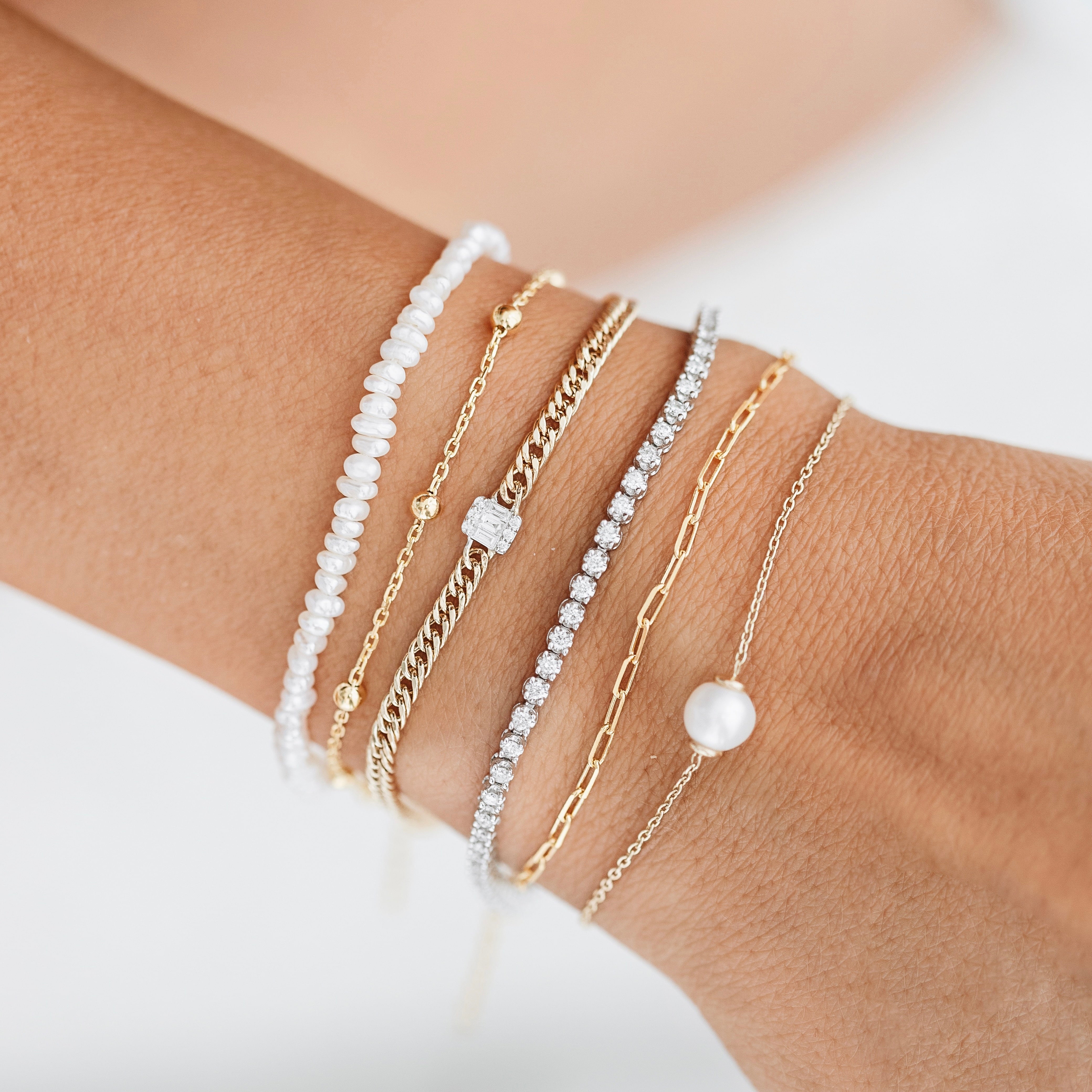 Solo Pearl Bracelet