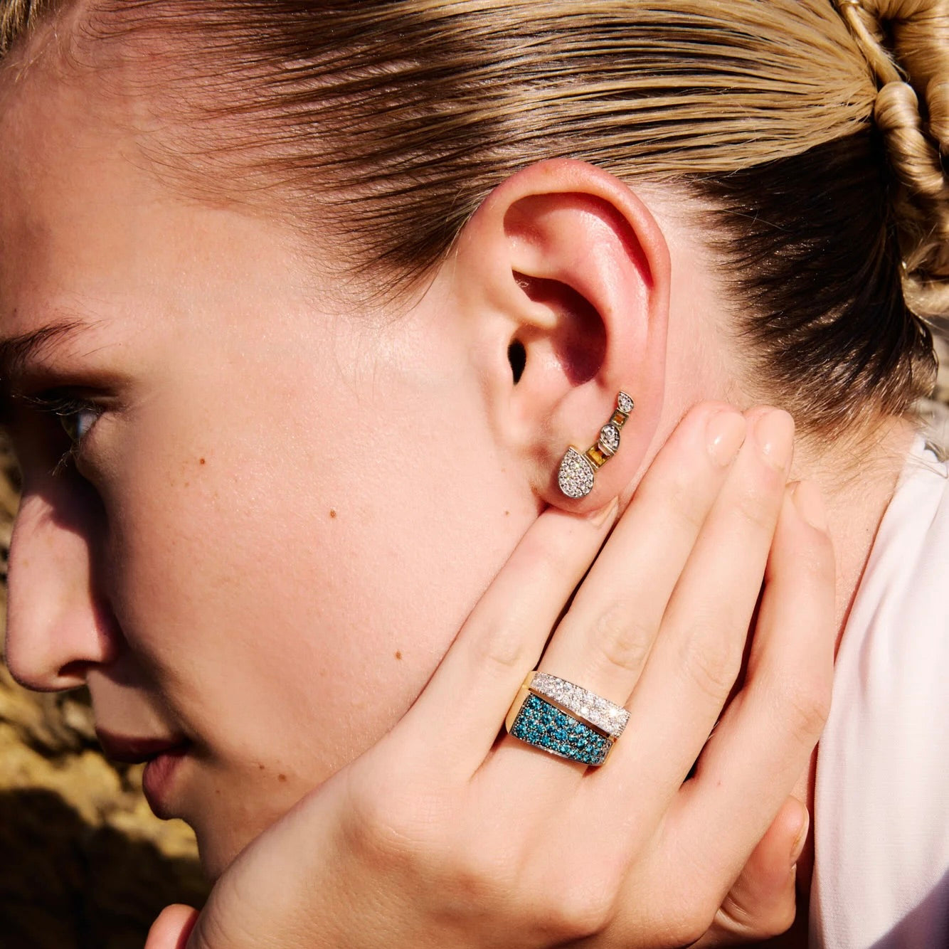Blue Sorella Ring