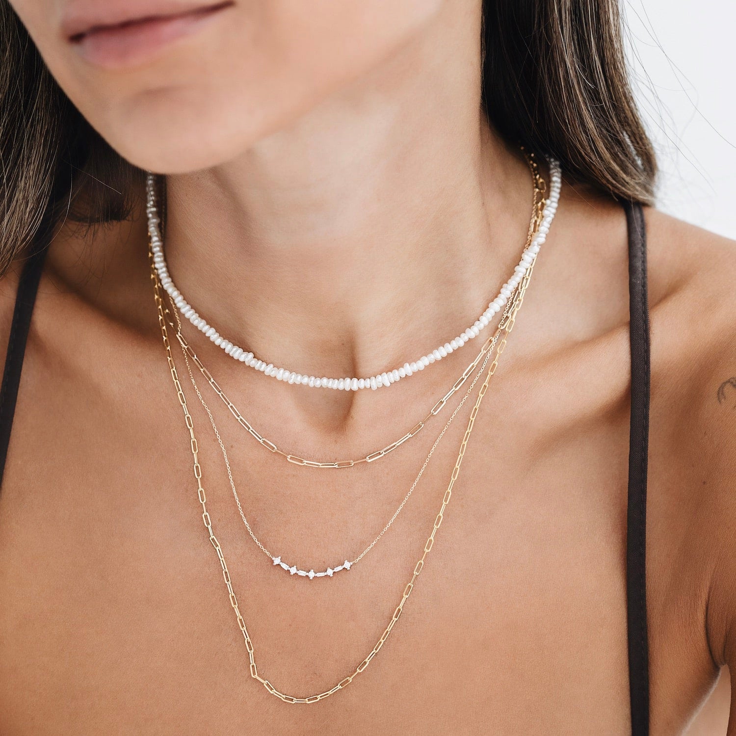 Baguette Necklace