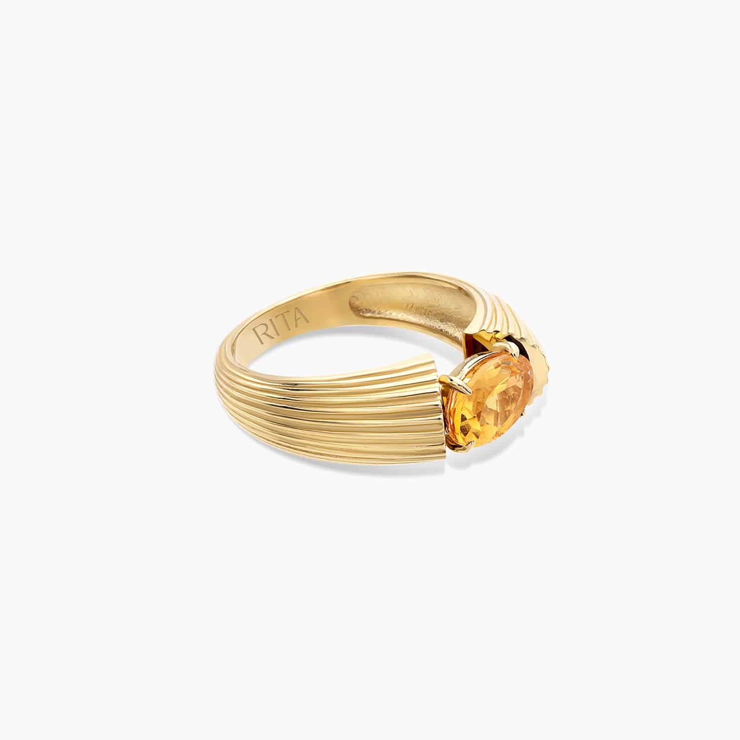 Citrine Heirloom Ring