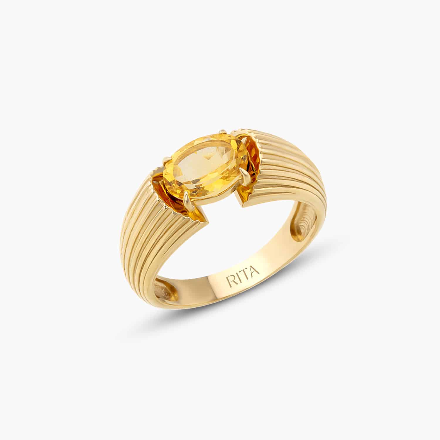 Citrine Heirloom Ring