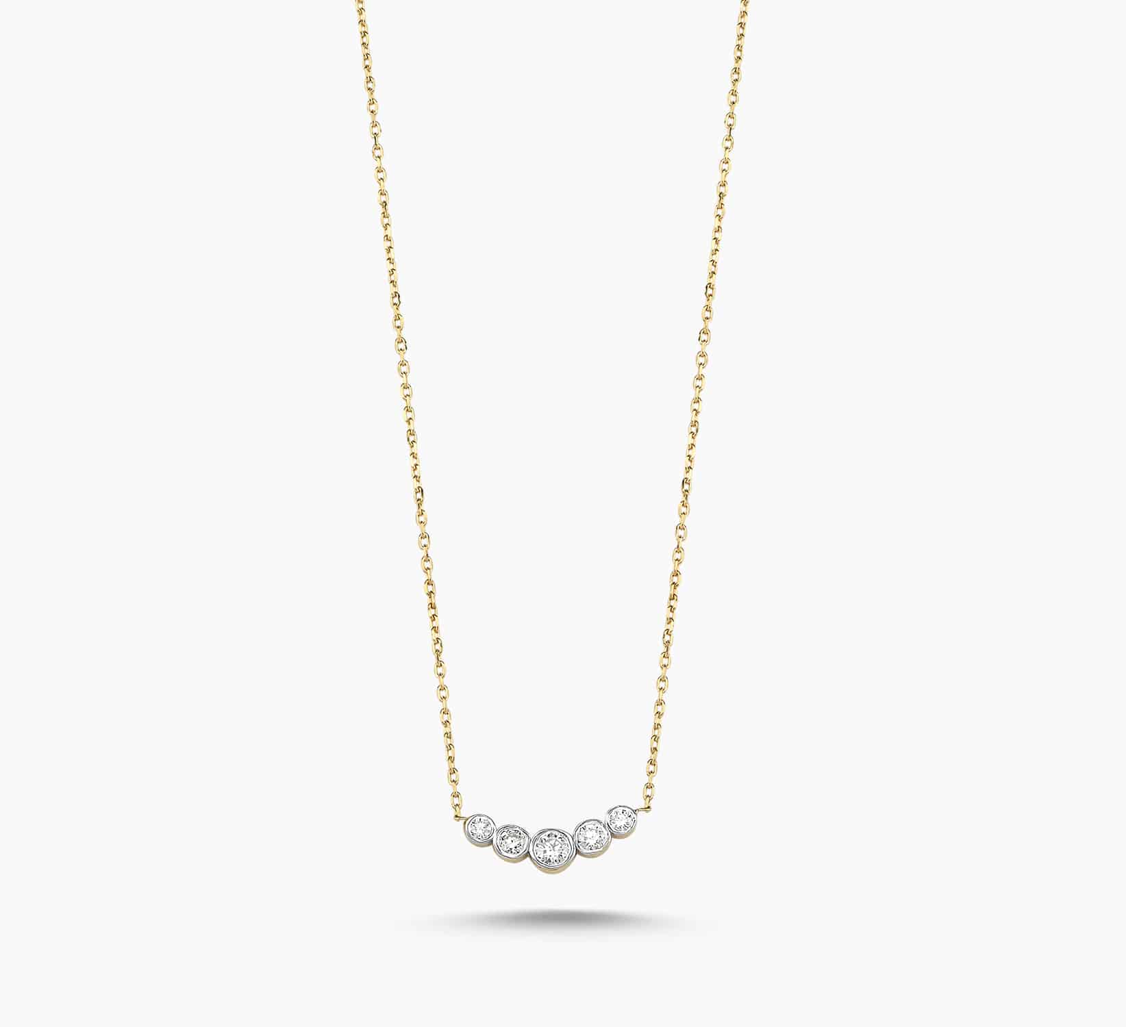 Diamond Cluster Necklace