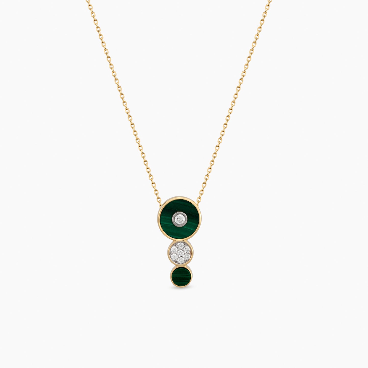 Deep Space Malachite Necklace
