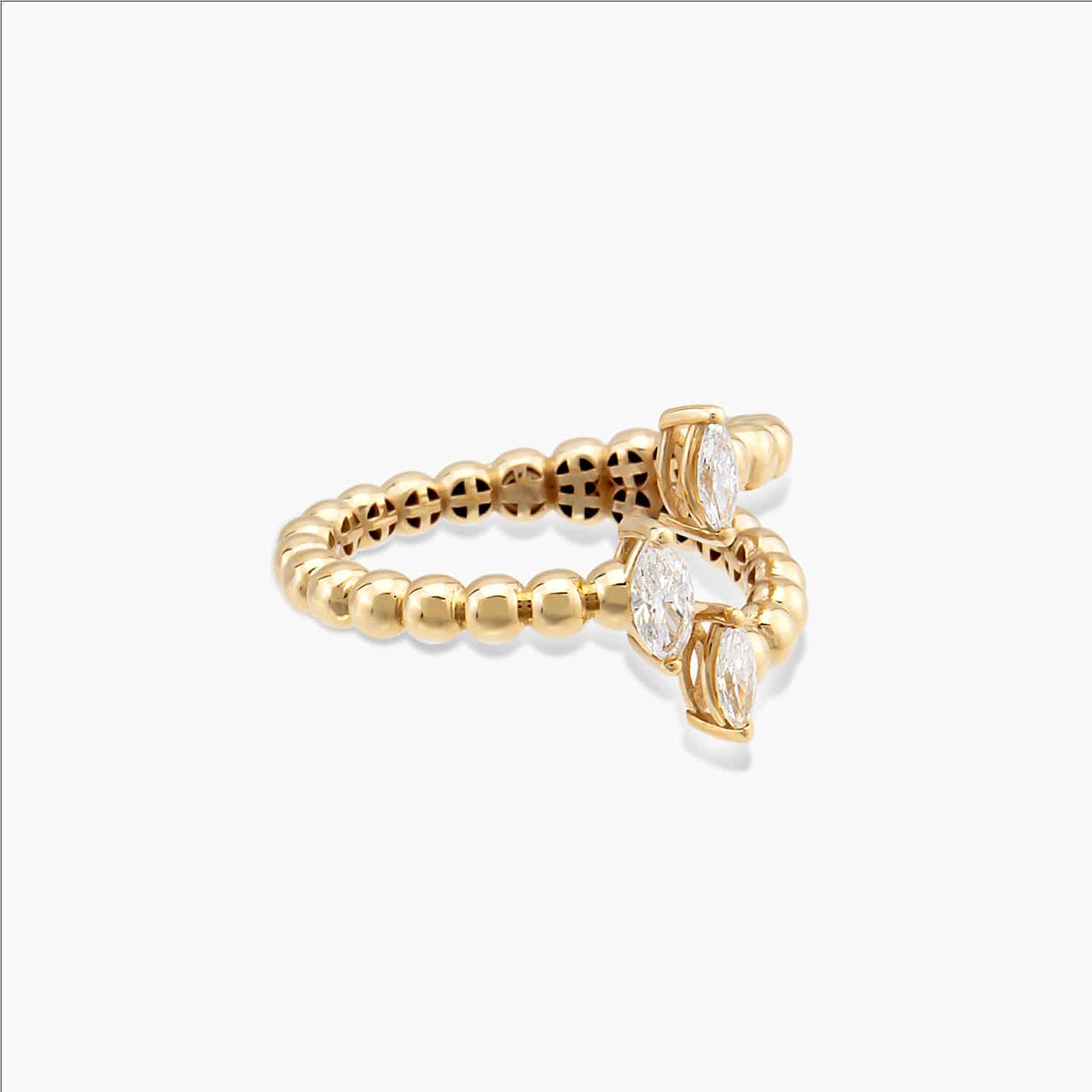 Trio Marquise Ring