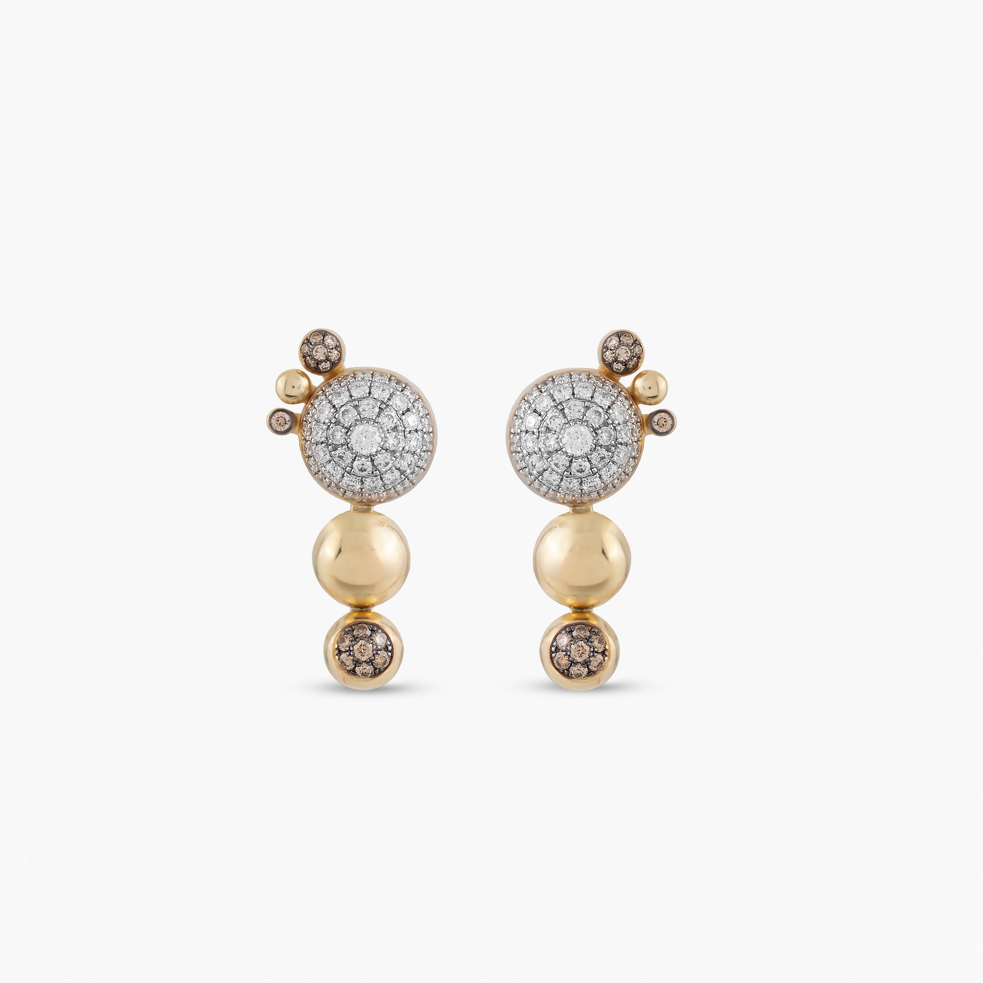 Bubble Glow Drop Earrings