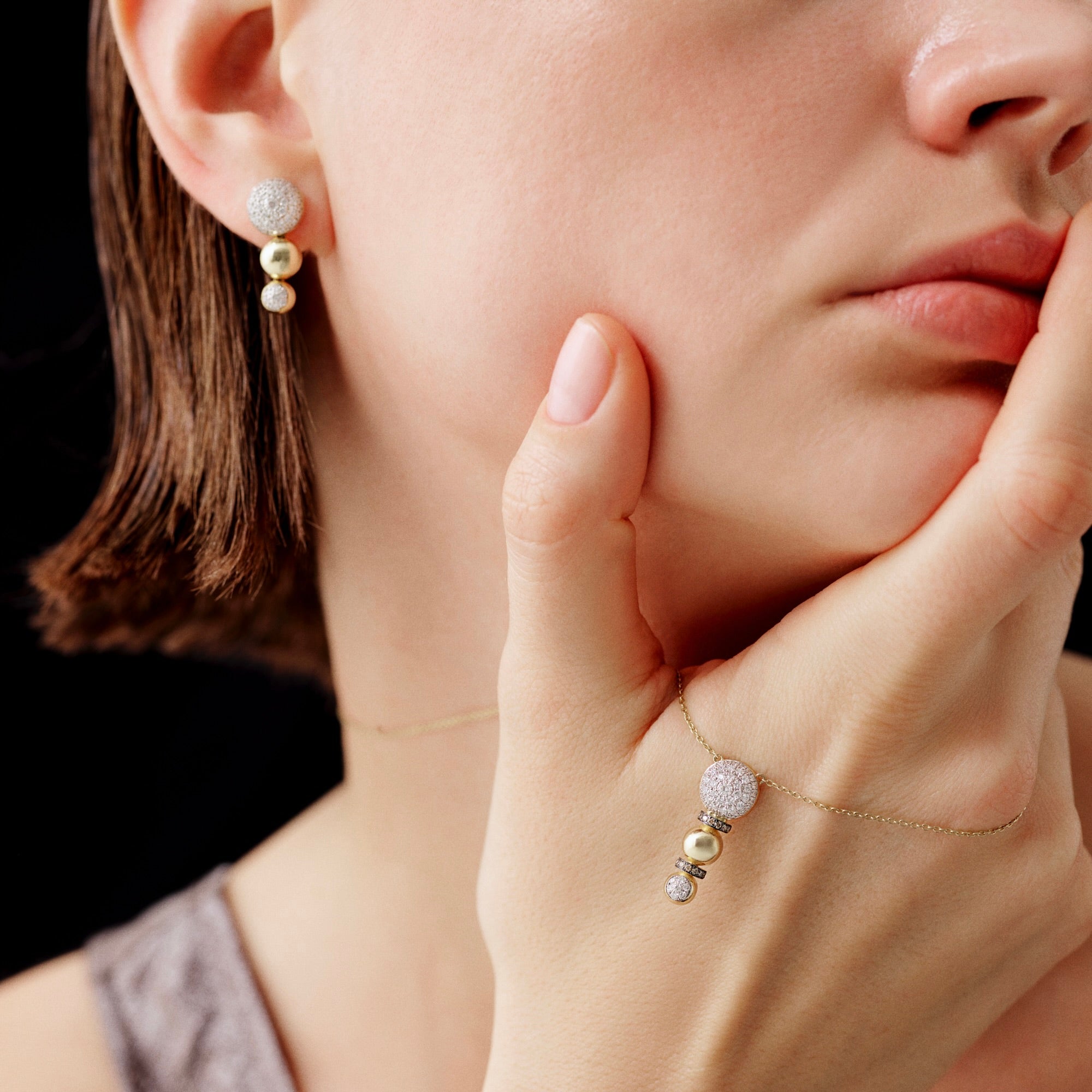 Bubble Drop Earrings