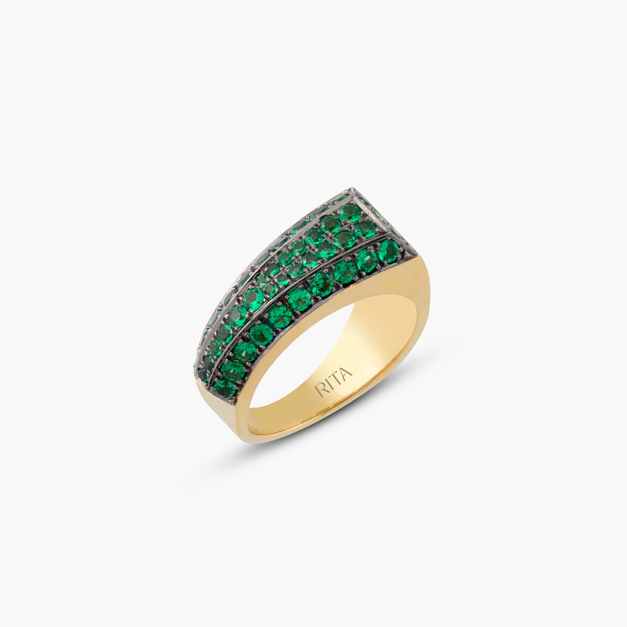 Noa Tsavorite Ring