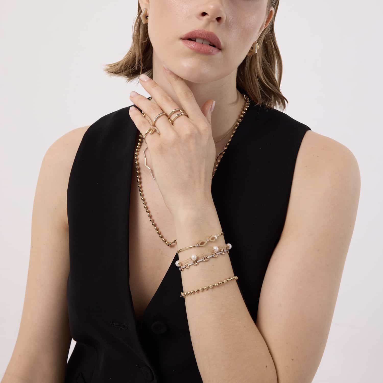 Pearl Chain Bracelet