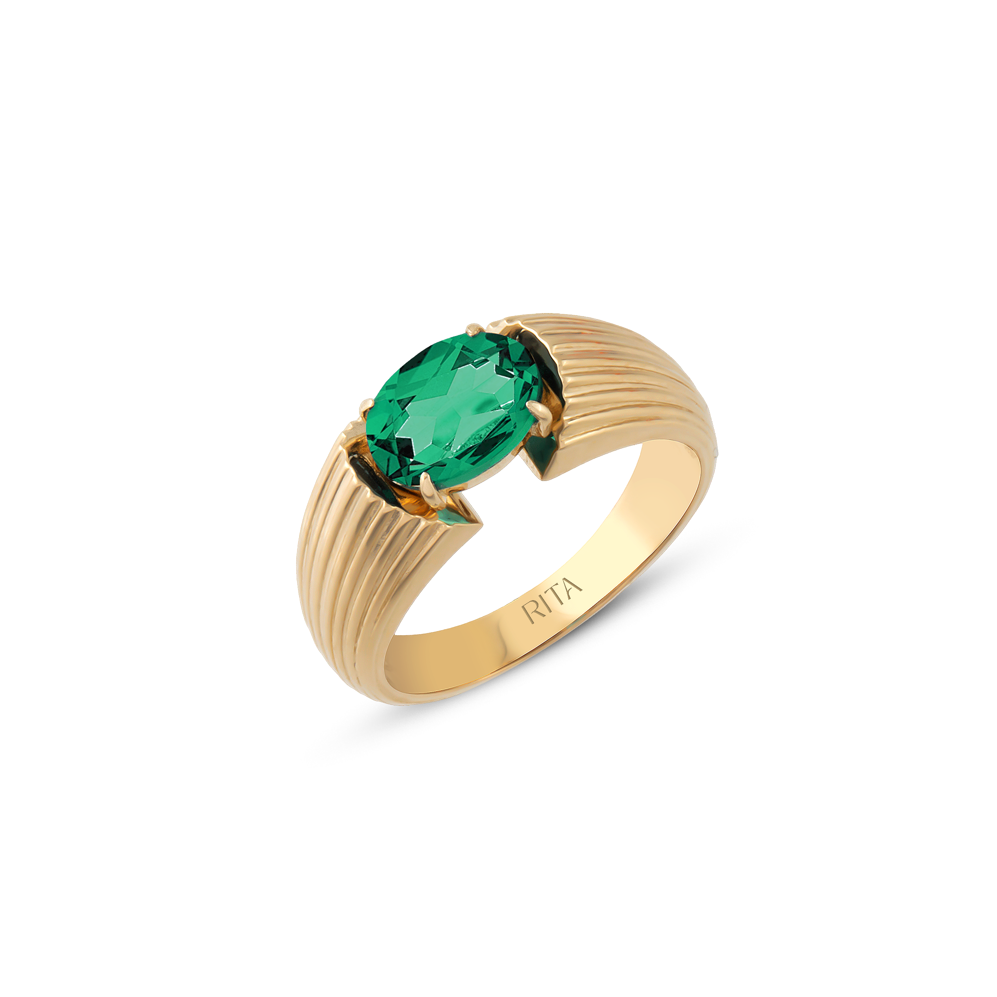 Emerald Heirloom Ring