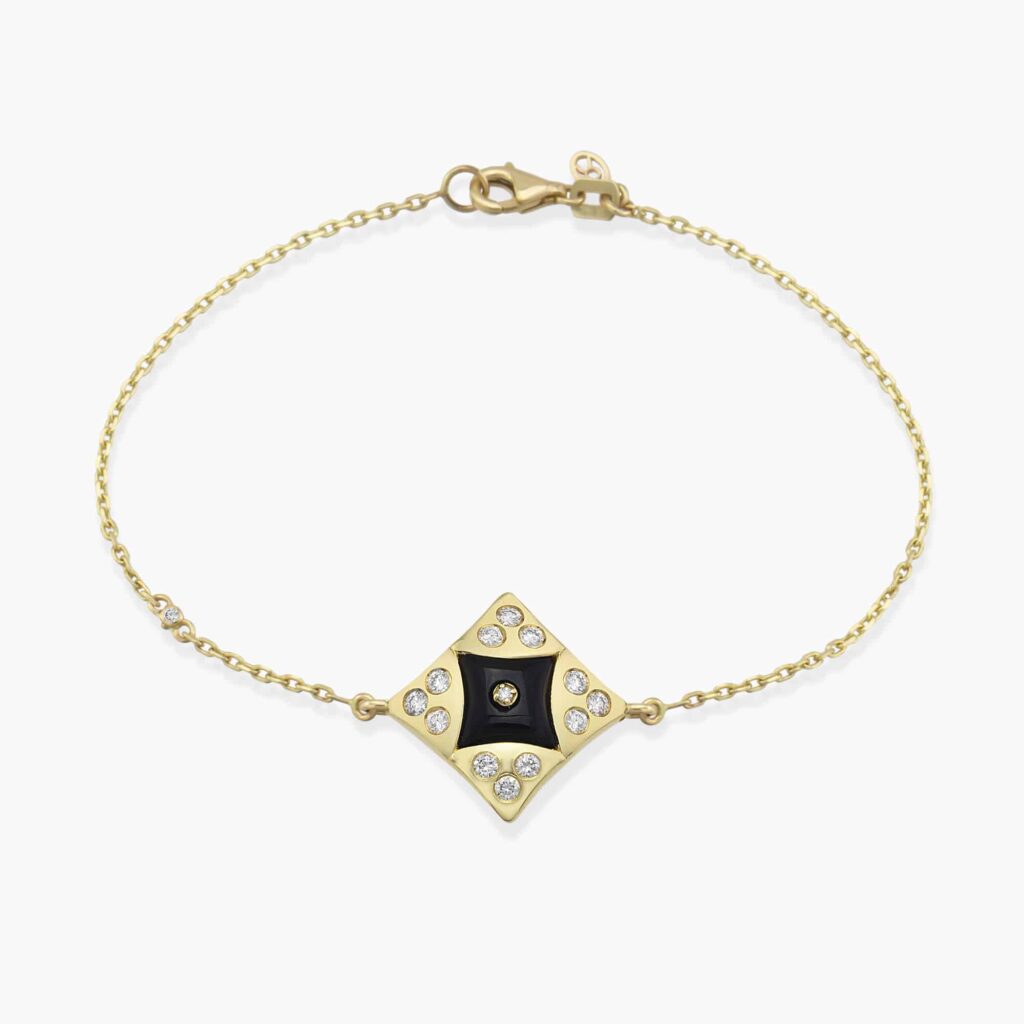 Ilia Onyx Diamond Bracelet
